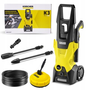 МАШИНА ПОД ДАВЛЕНИЕМ KARCHER ДЛЯ МОЙКИ АВТОМОБИЛЕЙ 120 бар 1600 Вт МОЩНЫЙ СВЕТ ДЛЯ ДОМА