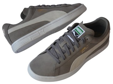 BUTY PUMA COURT STAR 384658 01 szare SKÓRZANE kultowe KLASYCZNE rozm. 39