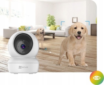 EZVIZ C6N Беспроводная Wi-Fi камера Full HD с ИК + картой 64 ГБ
