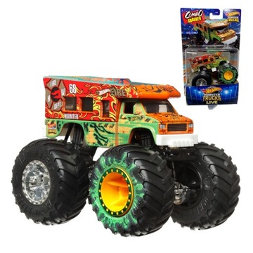 HOT WHEELS MONSTER TRUCKS LIVE COMBO CRASHER TERENOWY MATTEL SAMOCHÓD
