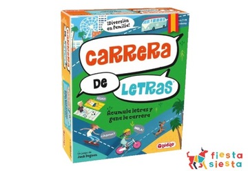 Juego de mesa carrera de letras - nauka hiszpański