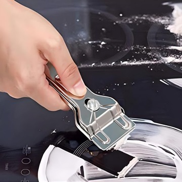 METALOWY SKROBAK SZYB PŁYT INDUKCYJNYCH 5X OSTRZY