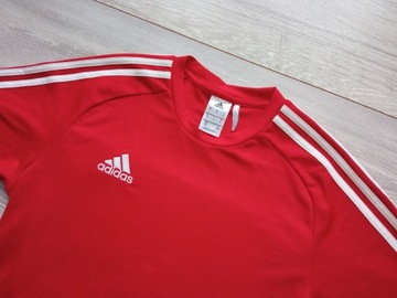 ADIDAS CLIMALITE_MARKOWA KOSZULKA T-SHIRT Z LOGO_S