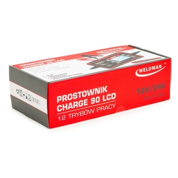 ВЫПРЯМИТЕЛЬ WELDMAN CHARGE 90 LCD 12/24 В 230 Ач