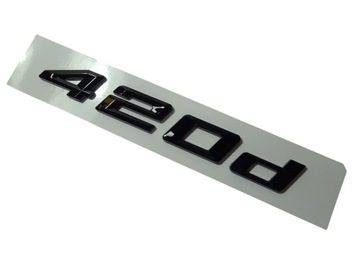 Emblemat 430i do BMW Black Glossy