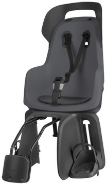 Bobike GO BICYCLE SEAT на багажник СЕРЫЙ 22кг
