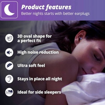 Пробки для глубокого сна ALPINE Sleep