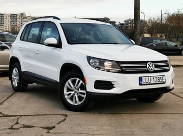 Volkswagen Tiguan I SUV Facelifting 2.0 TSI 210KM 2016 VW TIGUAN Bezwypadkowy, 4x4, Facelifting 2.0 TSI 210KM, Podgrzewane fotele