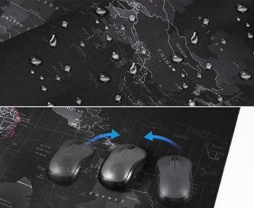 БОЛЬШОЙ XXL ИГРОВОЙ КОВРИК ДЛЯ МЫШИ КАРТА МИРА