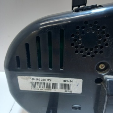 BUDÍKY PŘÍSTROJOVÁ DESKA SEAT LEON 2 2.0 TDI 110080280027