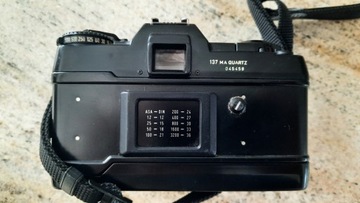 Contax 137 MA Quqrtz+ obiektyw