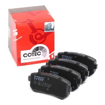 TRW GDB3421 Комплект тормозных колодок, тормоза