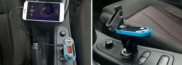 АВТОМОБИЛЬНАЯ ТРАНСМИШЕРА. T4913 2XUSB BLUETOOTH МИКРО SD