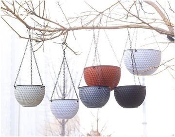 DONICZKA WISZĄCA NA KWIATY KWIETNIK ELEGANCKA NA BALKON TARAS Z HACZYKIEM