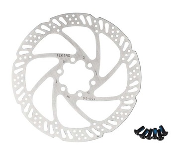 Tektro TR-160-24 Hamulec Tarczowy 160mm 6 śrub