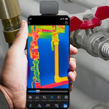 Тепловизор HD 256x192 P2 Thermal Master Miniature USB C + чехол