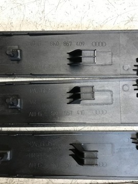 ДЕКОРАТИВНАЯ НАКЛАДКА ДВЕРИ ПЕРЕДНЯЯ ЗАДНЯЯ AUDI A4 B8 ПОДЪЕМНИК