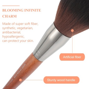 Крупная минеральная пудра, свободная кисть Simple Mix.