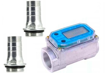 ЦИФРОВОЙ РАСХОДОМЕР, счетчик топлива/масла 20 БАР - Kraft&Dele