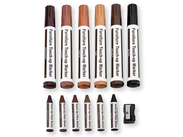 РЕМКОМПЛЕКТ ДЛЯ РЕМОНТА МЕБЕЛИ МАРКЕРЫ ВОСК