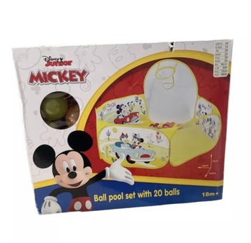 DISNEY MICKEY BASEN Z PIŁECZKAMI 18M+