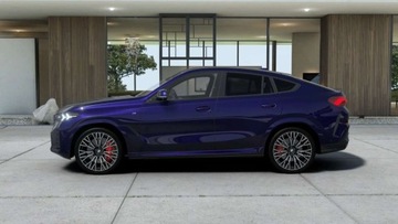 BMW X6 G06 SUV Facelifting 3.0 40i 381KM 2025 BMW X6 xDrive40i 381 KM mHEV - Lakierowanie BMW Individual Velvet Blue 3.0, zdjęcie 2