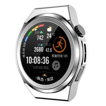 СИЛИКОНОВЫЙ ЧЕХОЛ ДЛЯ HUAWEI WATCH GT RUNNER СЕРЕБРЯНЫЙ