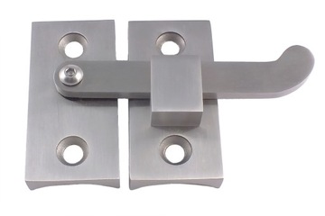 Zasuwka zamek zamknięcie do furtek bram drzwi INOX