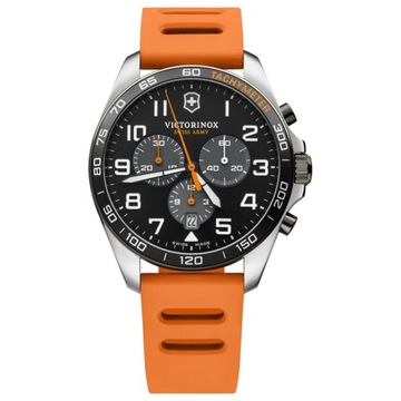 Zegarek Męski Victorinox 241893 pomarańczowy pasek