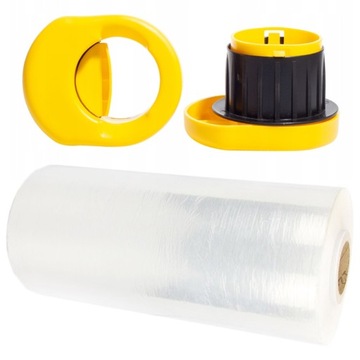 FOLIA STRETCH transparent 5KG MASZYNOWA uchwyt gratis