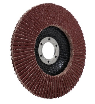 TARCZA LISTKOWA LAMELKA 125mm P120 DO SZLIFOWANIA STALI DREWNA GR120 METALU