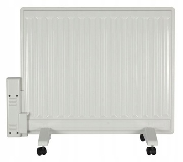 GRZEJNIK OLEJOWY PANELOWY EL FUEGO 600W ECO TERMOSTAT STOJĄCY BIAŁY !