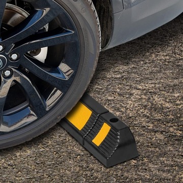 2 STRONG ограничителя парковочного колеса, резиновый сепаратор, бампер, 58 см