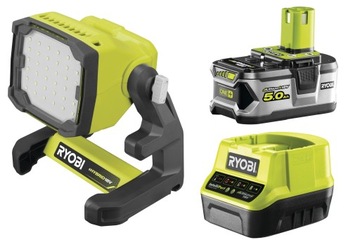 RYOBI RLFD18 LAMPA WARSZTATOWA 18V PRZENOŚNA + 5Ah
