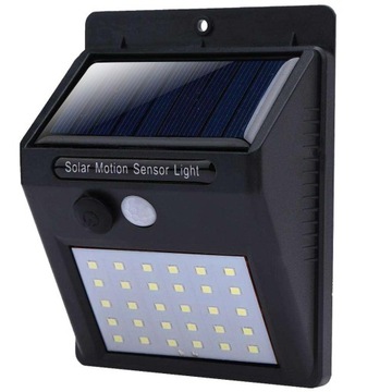 HALOGEN LAMPA SOLARNA 48 LED Z CZUJNIKIEM RUCHU