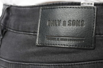 ONLY & SONS SLIM spodnie męskie jeansy W28 L34