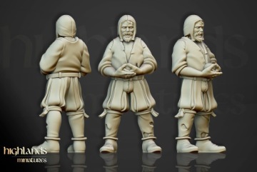 Имперский залповый пистолет Sunland - Highlands Miniatures