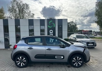 Citroen C3 III Hatchback Facelifting 1.2 PureTech 83KM 2022 Citroen C3 1.2B 83KM 2022r. Salon Polska F-Vat 23 1.2 Benzyna 83KM, zdjęcie 3