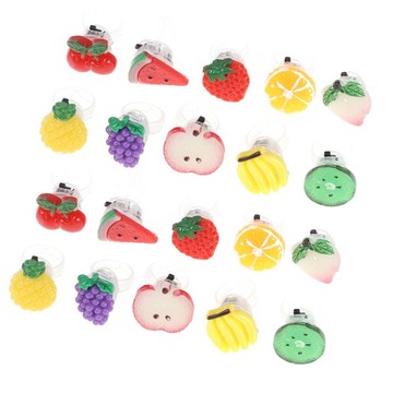 ŚWIECĄCE PIERŚCIONKI DECOR PIĘKNA OZDOBA NA PALCE