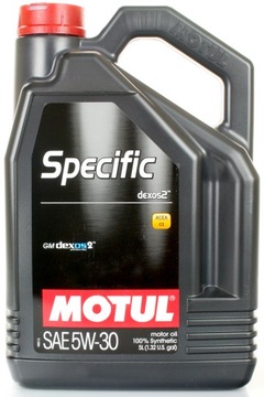 MOTUL SPECIFIC DEXOS2 OIL 5W30 ACEA C3 GM OPEL 5L