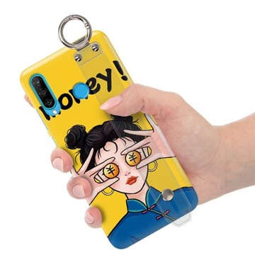 Etui Pasek do HUAWEI P30 LITE Obudowa Misie Wzory