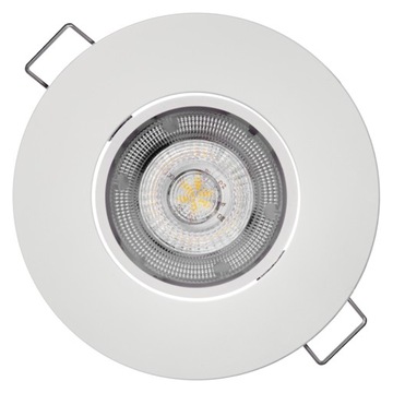 LED OŚWIETLENIE PUNKOWE EMOS BIAŁY 3000K 450LM