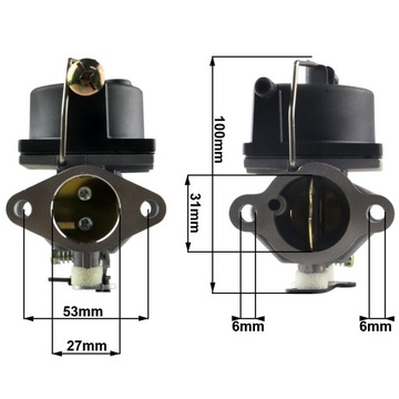 КАРБЮРАТОР ДЛЯ TECUMSEH OHV110 OHV120 OHV130 135 640065