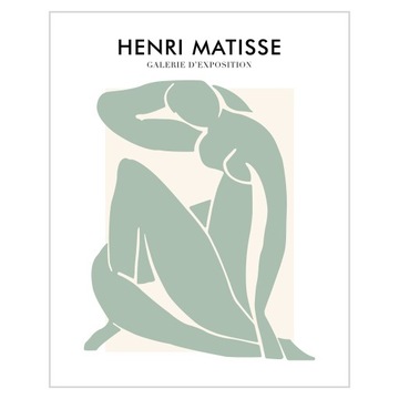 Plakat 24x30 Henri Matisse Green02