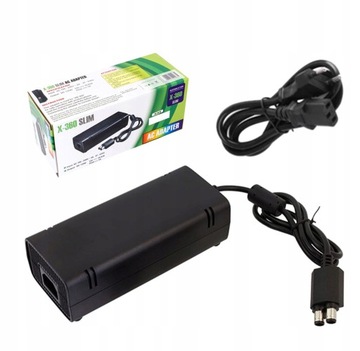 ZASILACZ DO KONSOLI MICROSOFT XBOX 360 SLIM NOWY