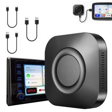 UNIWERSALNY ADAPTER CARPLAY ANDROID APPLE AUTO BLUETOOTH