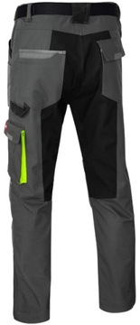 МУЖСКИЕ РАБОЧИЕ БРЮКИ ЭЛАСТИЧНЫЕ, УСИЛЕННЫЕ, СТРЕЙЧ SLIM