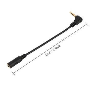 MINI TRRS - КАБЕЛЬ TRS 3,5 ММ 13 СМ
