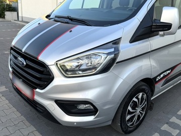 Ford Transit Custom I 2021 Ford Transit Custom 2.0 170KM Rok 2021 8 osobowy FV23 Salon PL Zadbany Su, zdjęcie 10