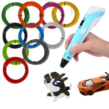 Sada Propiska 3D Pen 100 m Filament Pla 15 barev 30 g Bonus